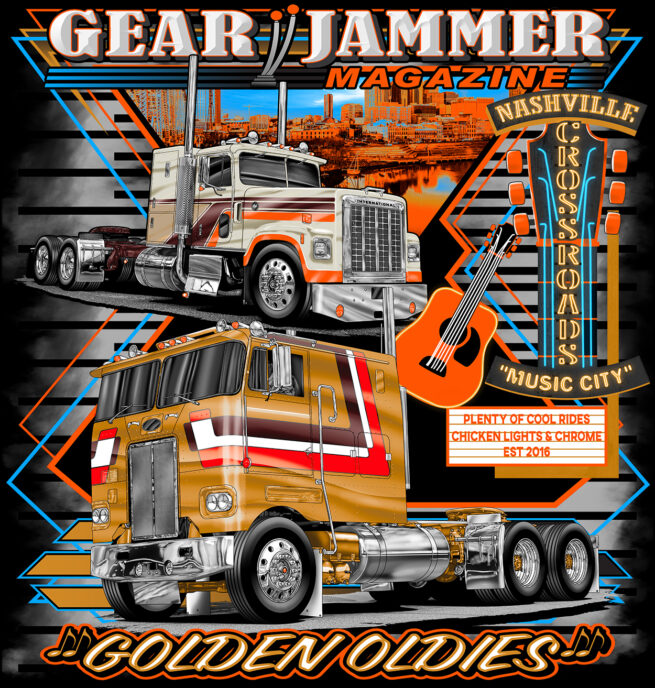 "2025-B GOLDEN OLDIES" GEAR JAMMER Magazine T-Shirt FINAL REISSUE
