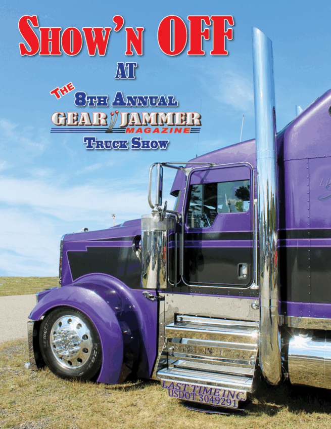 "2025 - 8th Annual" GEAR JAMMER Magazine Truck Show Commemorative Book - Image 3