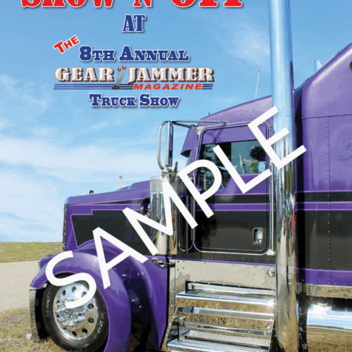 "2025 - 8th Annual" GEAR JAMMER Magazine Truck Show Commemorative Book