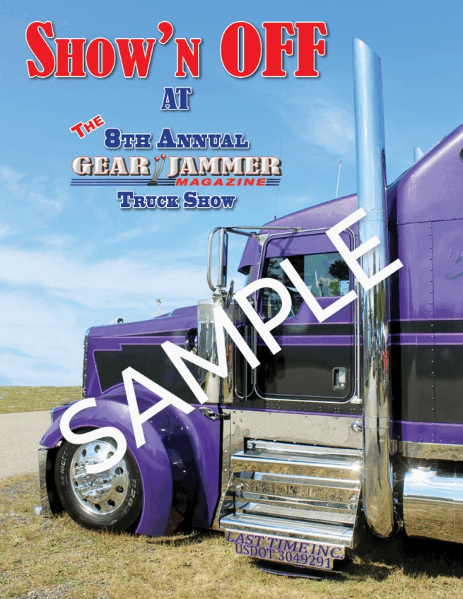 "2025 - 8th Annual" GEAR JAMMER Magazine Truck Show Commemorative Book