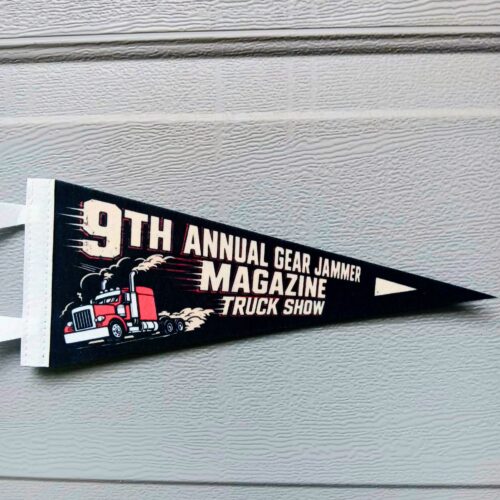 "2026 - 9th Annual GJM Truck Show Souvenir Pennant"